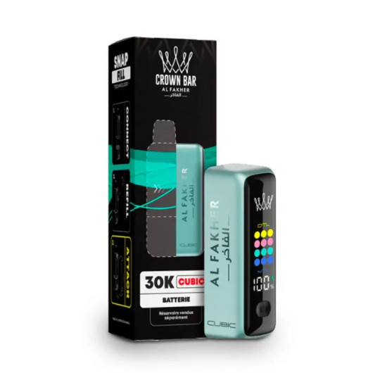 Vape Descartável Al Fakher Cubic 30K Crown Bar