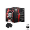 Carvões El-Badia 320° CUBES 26mm 1Kg