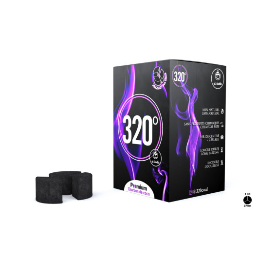 Cărbuni El-Badia 320° DISC 3B XL 1Kg