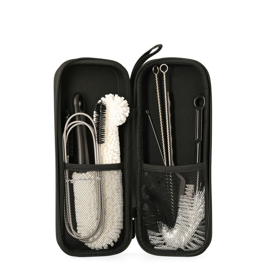 Kit de limpeza shisha El‑Badia com 7 escovas completas