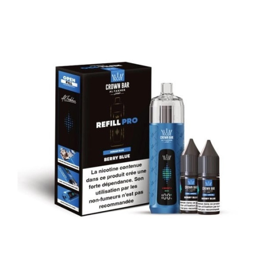 Puff Al Fakher Refill Pro 32K - 2x10ml 6mg Crown Bar