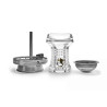 Set tál Dschinni Nero Glass + Systém komín Vulcan Air