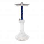 MOZE DASH WHITE COLOR shisha pipe : Size:T.U, Color:BLUE BALL