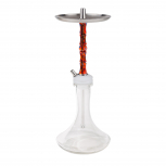 MOZE DASH WHITE COLOR shisha pipe : Size:T.U, Color:RED BALL