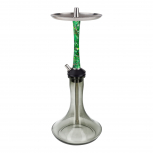 MOZE DASH BLACK COLOR shisha pipe : Size:T.U, Color:GREEN BALL
