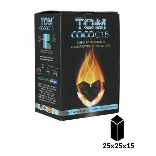 Carbones TOM COCOCHA 1Kg AZUL