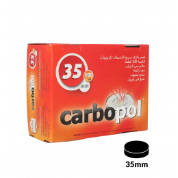Kohlen CARBOPOL 35 mm, 100er-Box
