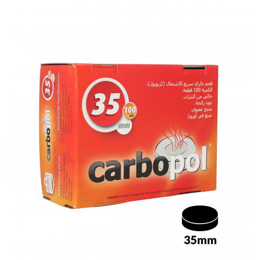 Carbones CARBOPOL 35mm caja de 100