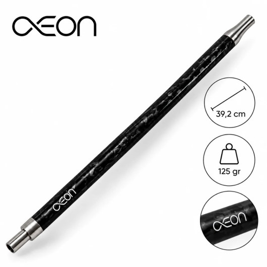 AEON Carbon Forged Black 39 cm nargile ağızlığı