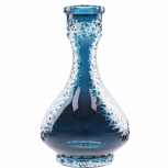 CAESAR FROZEN DROP Color Vase : Size:T.U, Color:AZUR