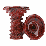 SMOKEMORE DRAGON bowl : Size:T.U, Color:RED