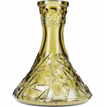 CAESAR FLOE TRIANGLE vase : Size:T.U, Color:AMBER