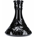 CAESAR FLOE TRIANGLE vase : Size:T.U, Color:BLACK