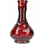 CAESAR FLOE DROP vase : Size:T.U, Color:RED